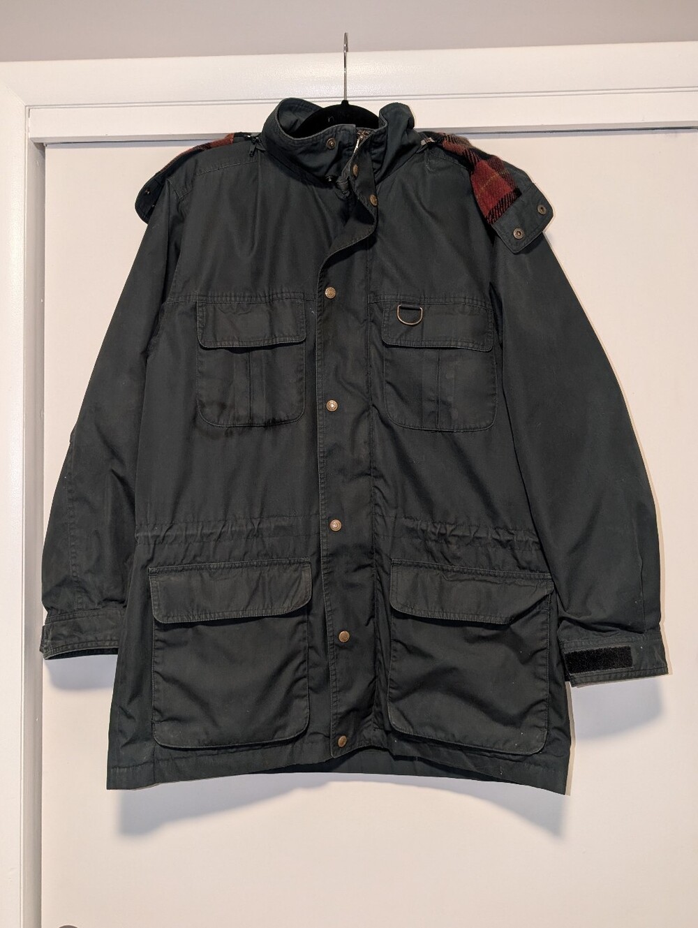Eddie Bauer Green Vintage Wool-Lined Mountain Parka Jacket